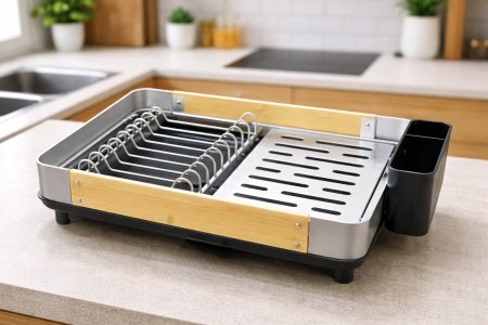 شبك جلي المنيوم مع خشب