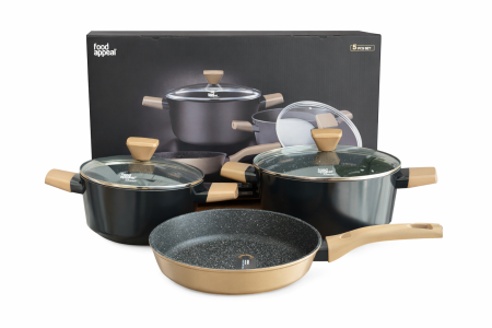 طقم طناجر ٥ قطع Food appeal