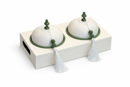 مضيفة ثنائي للمكسرات زيتي