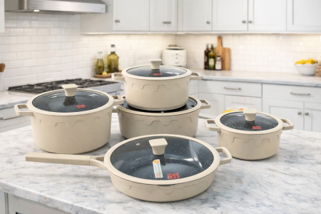 طقم طناجر UCC LIFE ١٠ قطع