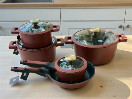 طقم طناجر Food appeal ٩ قطع