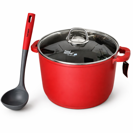 طنجرة 28 سم ملونة food appeal