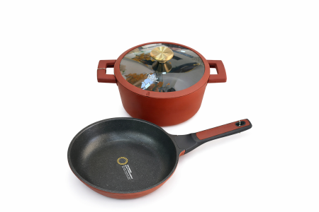 طقم طنجرة مع مقلاة food appeal