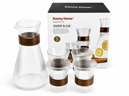 طقم ابريق مع كاسات Danny Home