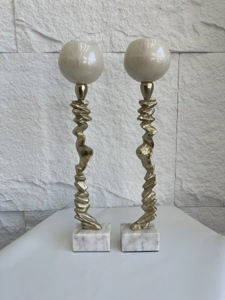 شمعدان زجاج