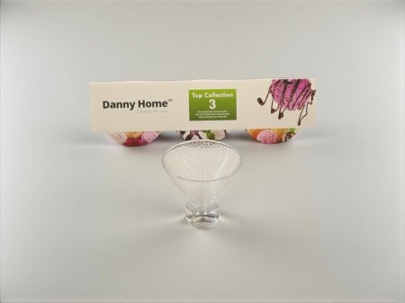 طقم كاسات مثلجات ٣ قطع Danny home