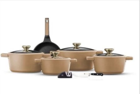 طقم طناجر 11 قطعة foodappeal