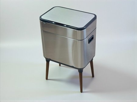 سطل الكتروني مع رجلين خشب EKO