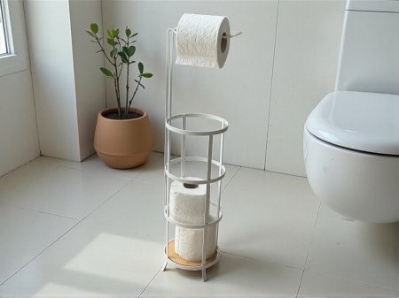 ستاند محارم مع قاعدة خشب