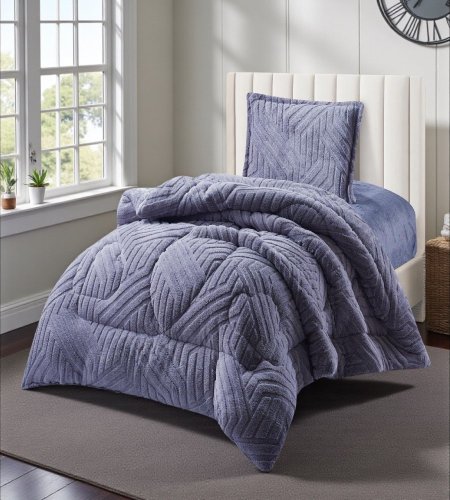 طقم لحاف شتوي مفرد ٣ قطع