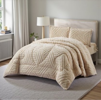 طقم لحاف مجوز شتوي ٤ قطع